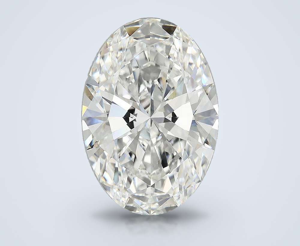 12.14 Carat Oval Lab Diamond