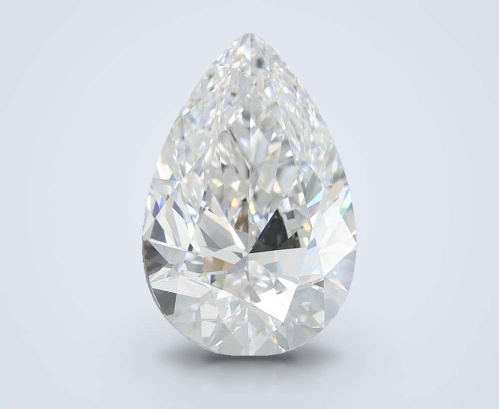 2.00 Carat Pear Lab Diamond