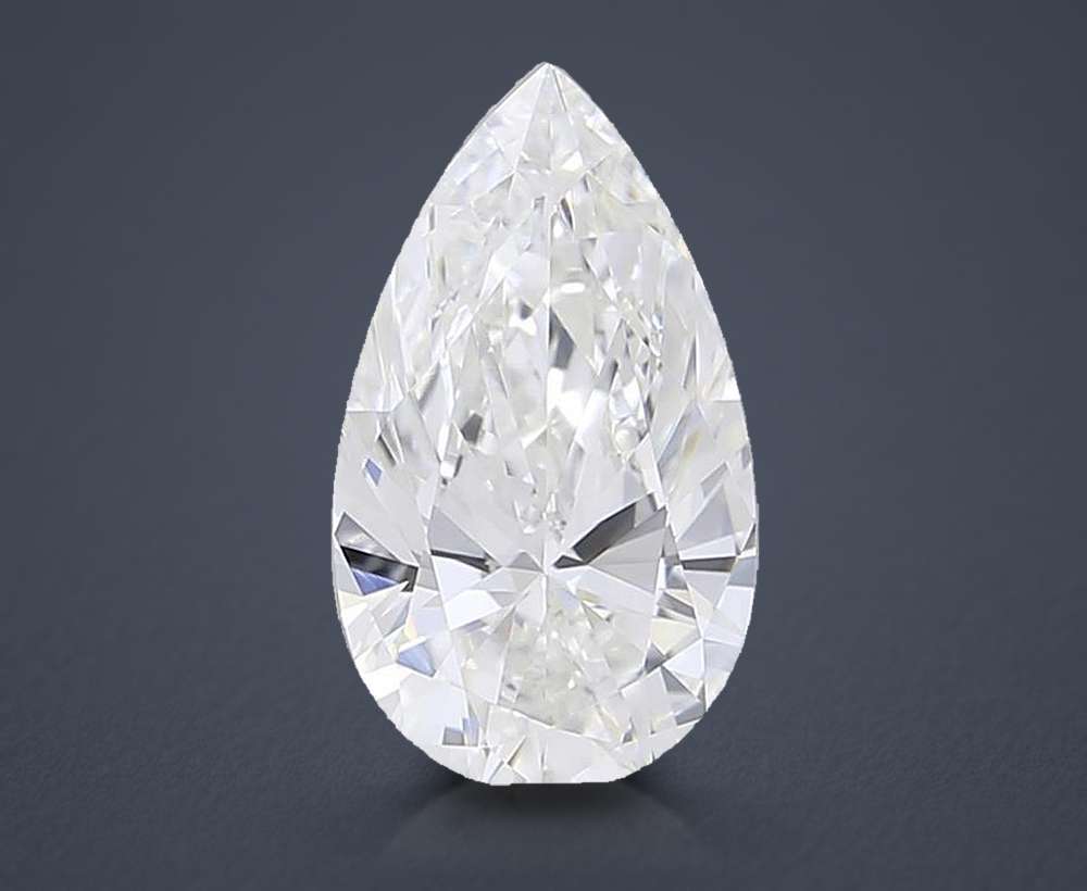 0.73 Carat Pear Lab Diamond