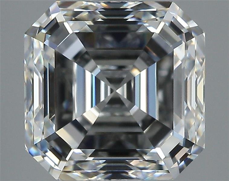 2.50ct H VVS2 Rare Carat Ideal Cut Asscher Diamond