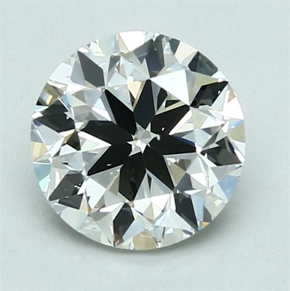 2.01ct J SI1 Very Good Cut Round Diamond