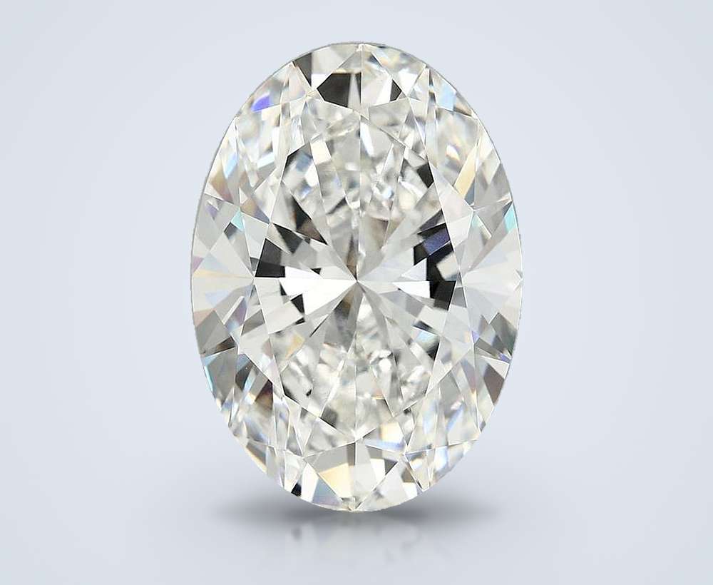 9.81 Carat Oval Lab Diamond