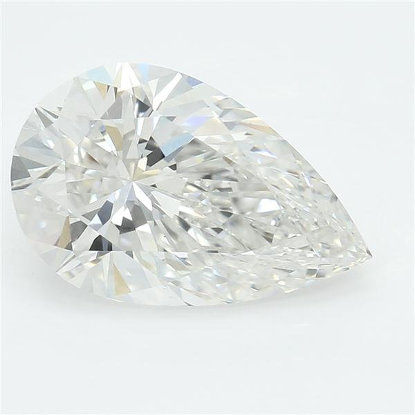 1.78ct F VS1 Rare Carat Ideal Cut Pear Lab Grown Diamond