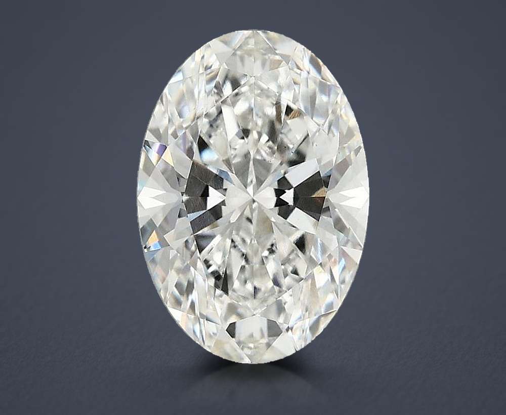 2.58 Carat Oval Lab Diamond