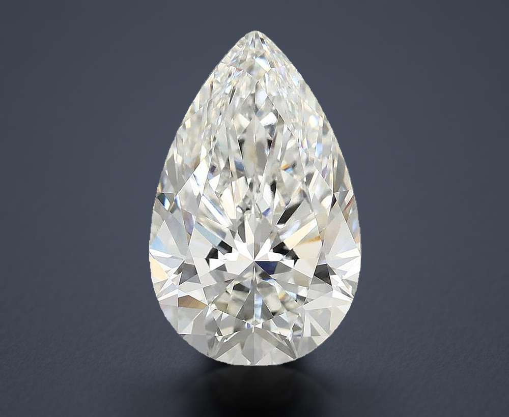 7.20 Carat Pear Lab Diamond