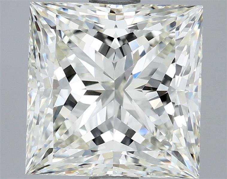 3.03ct J VVS1 Rare Carat Ideal Cut Princess Diamond