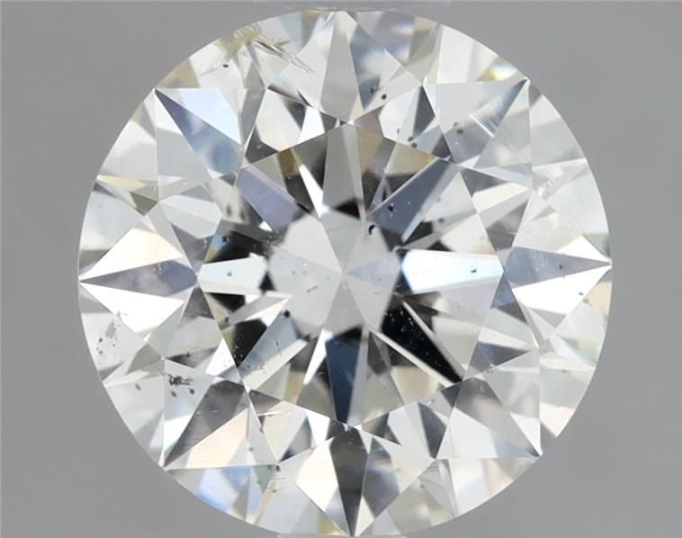 1.51ct I SI2 Rare Carat Ideal Cut Round Diamond