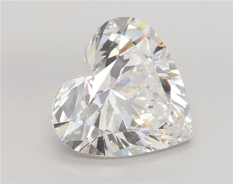 13.09ct F VVS2 Rare Carat Ideal Cut Heart Lab Grown Diamond