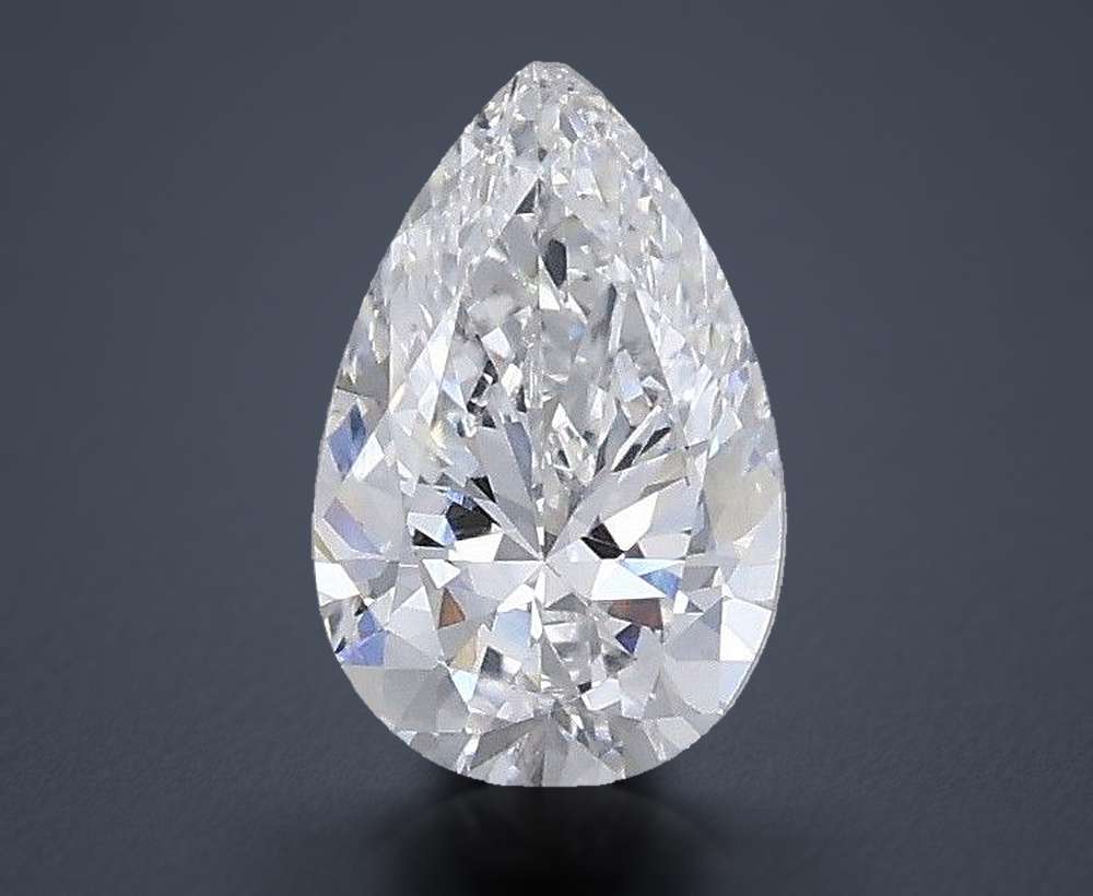 0.62 Carat Pear Lab Diamond