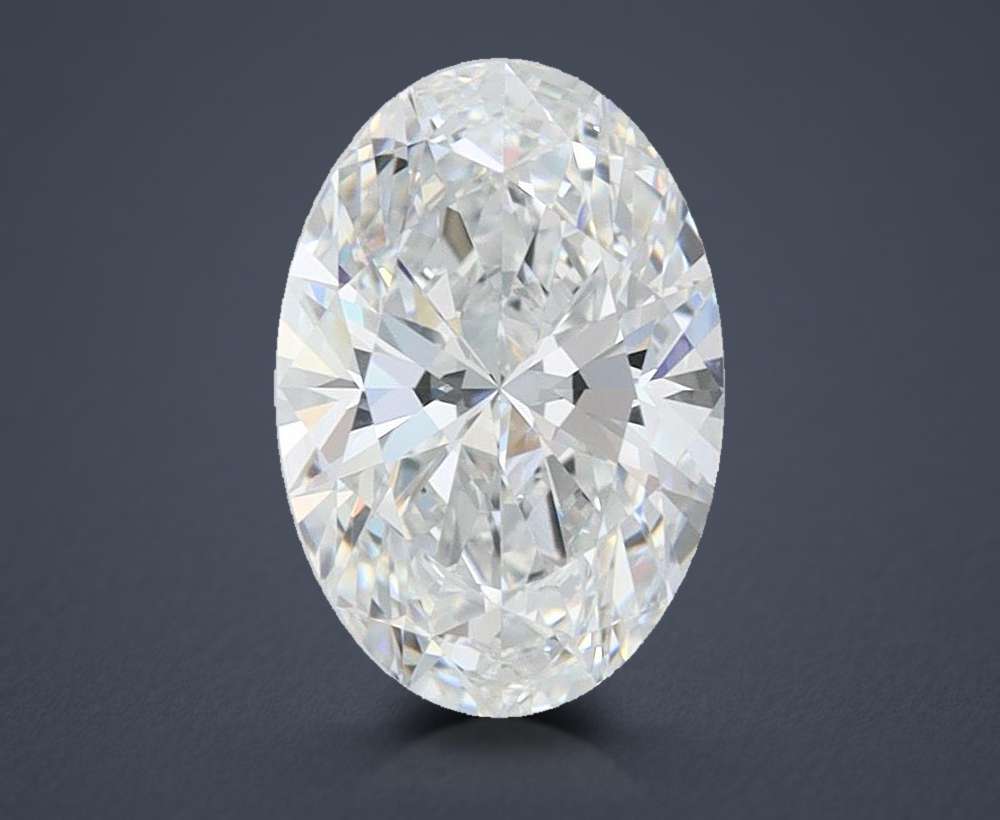 1.42 Carat Oval Lab Diamond