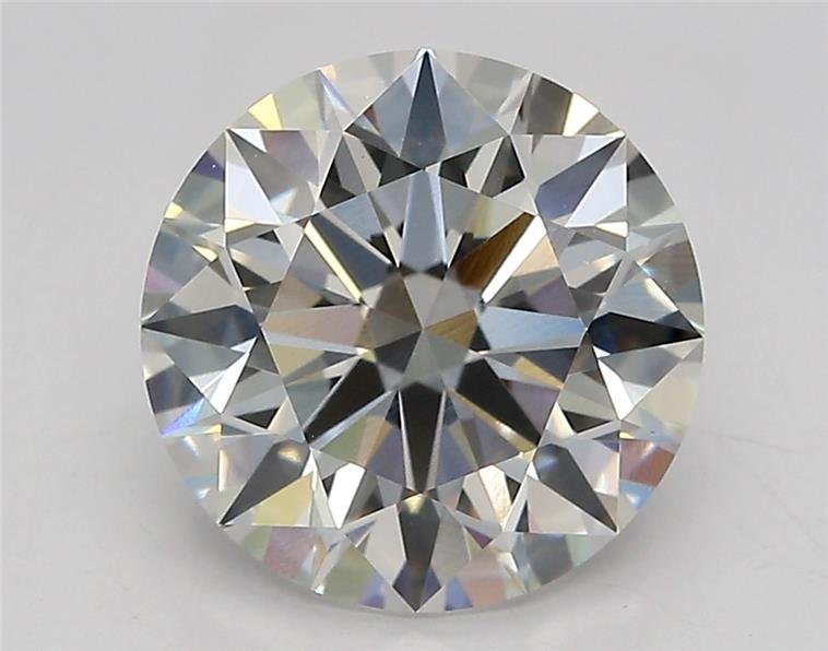 2.57ct F VVS2 Rare Carat Ideal Cut Round Lab Grown Diamond