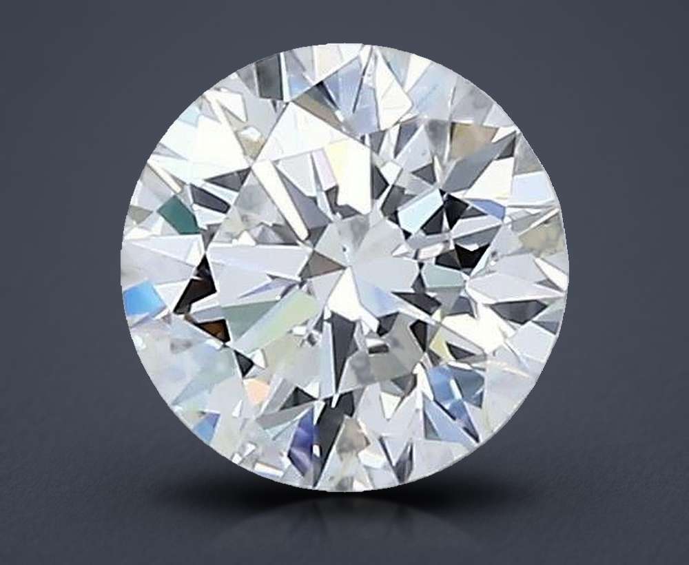 0.70 Carat Round Natural Diamond