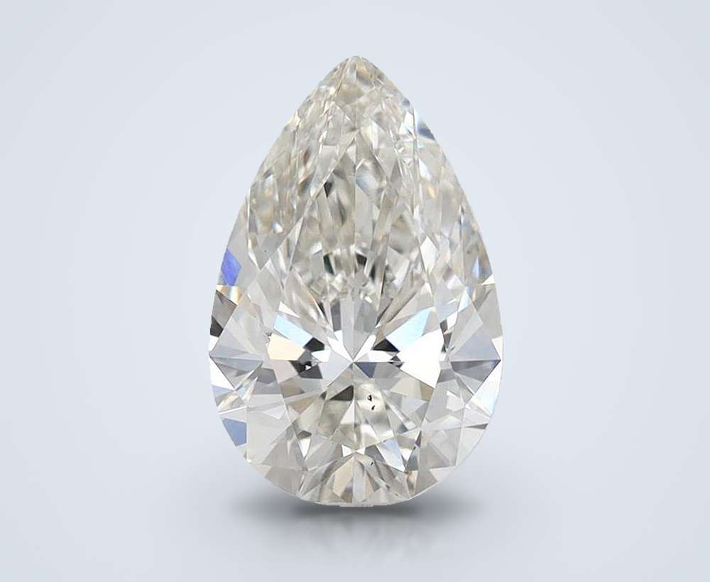 2.07 Carat Pear Lab Diamond