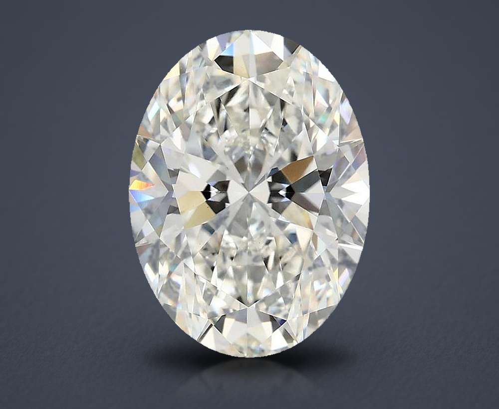 4.05 Carat Oval Lab Diamond