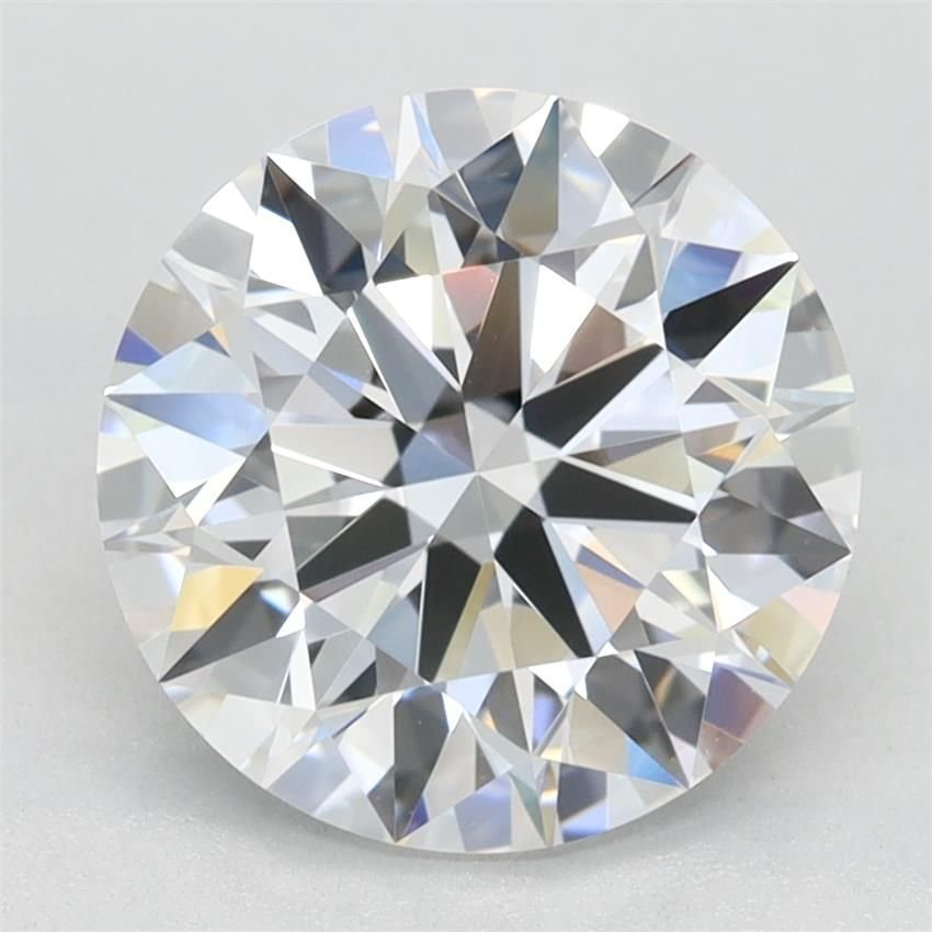 2.61ct D VVS1 Rare Carat Ideal Cut Round Lab Grown Diamond