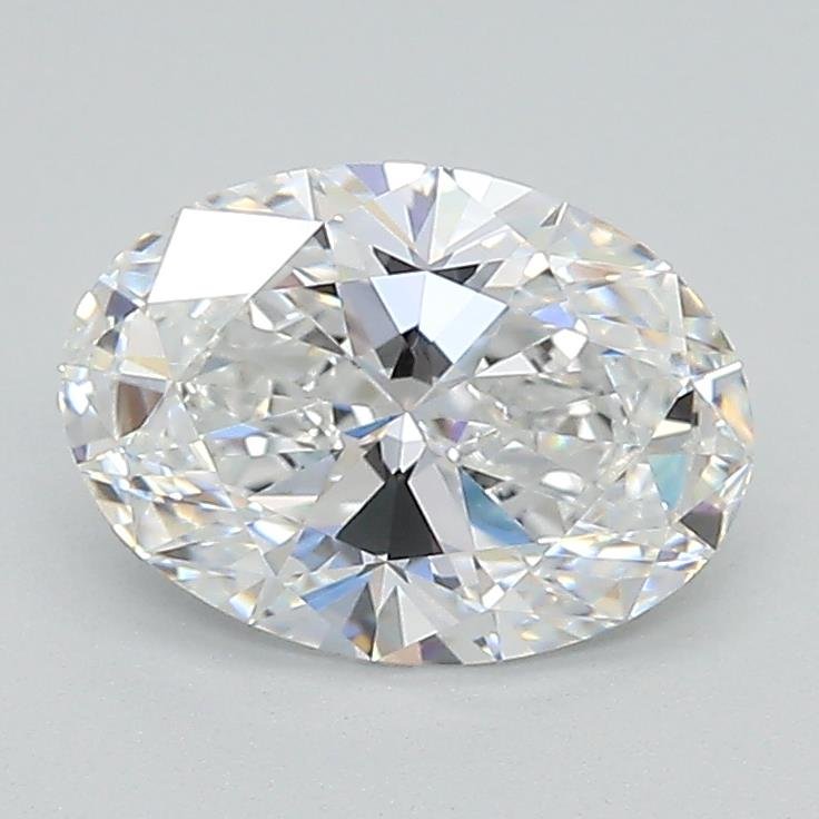 1.37ct D VVS2 Rare Carat Ideal Cut Oval Lab Grown Diamond