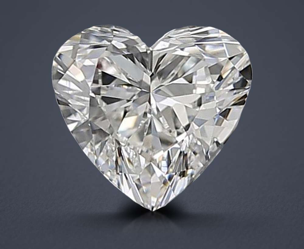 0.59 Carat Heart Natural Diamond