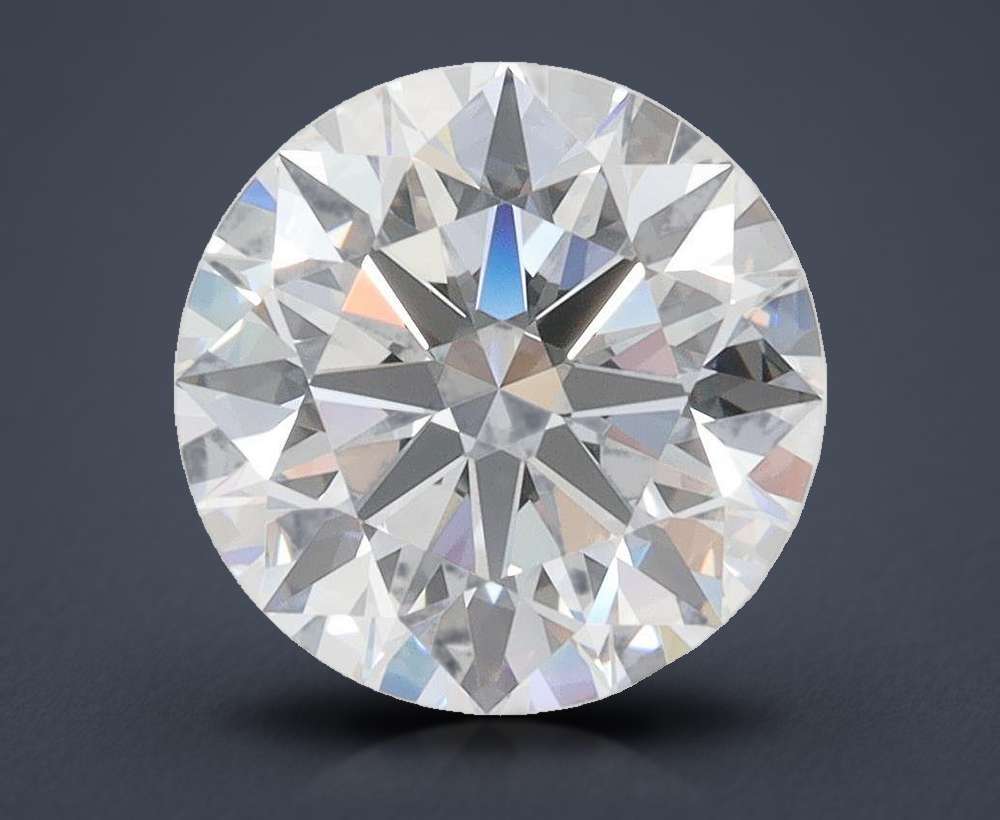 3.09 Carat Round Lab Diamond