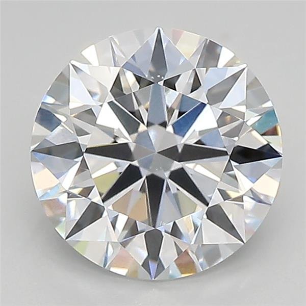 2.11ct D VVS2 Rare Carat Ideal Cut Round Lab Grown Diamond