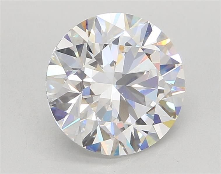 2.86ct D VVS2 Rare Carat Ideal Cut Round Lab Grown Diamond