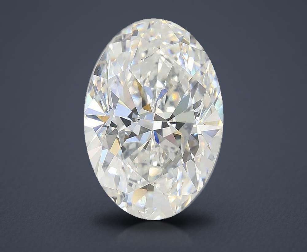3.05 Carat Oval Lab Diamond