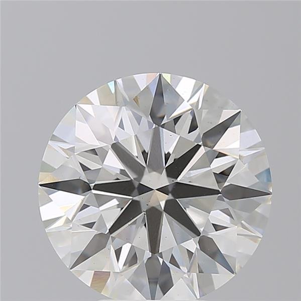 5.51ct H VS2 Rare Carat Ideal Cut Round Lab Grown Diamond