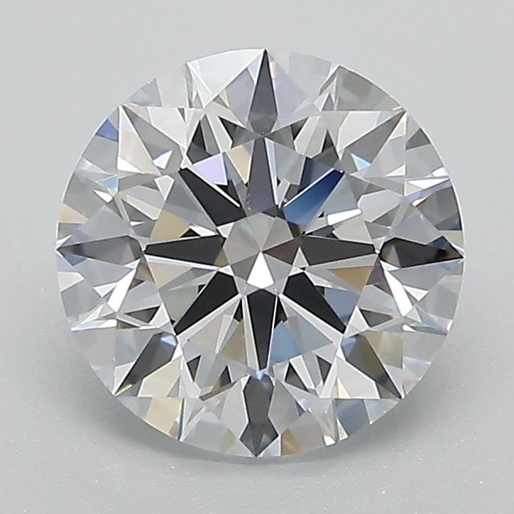 2.08ct F VVS1 Rare Carat Ideal Cut Round Lab Grown Diamond