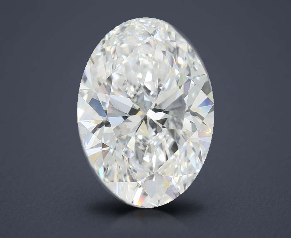 3.50 Carat Oval Lab Diamond