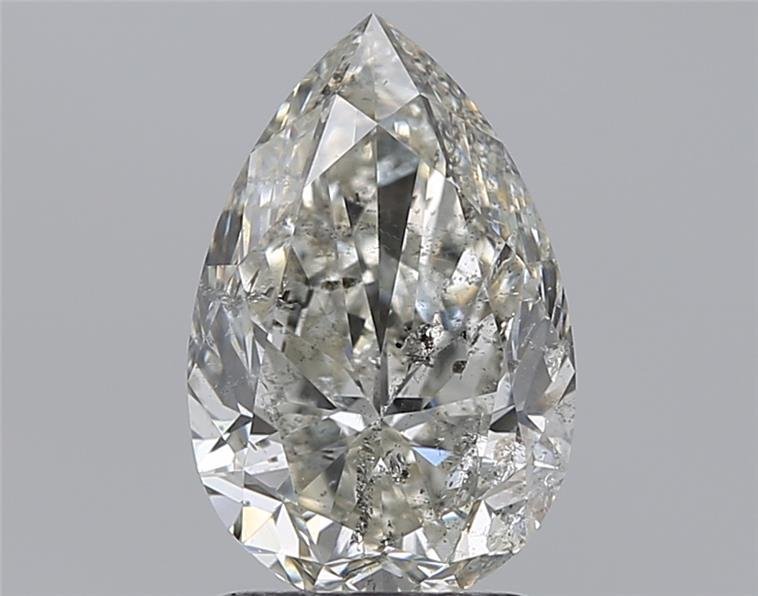 2.00 Carat Pear Natural Diamond