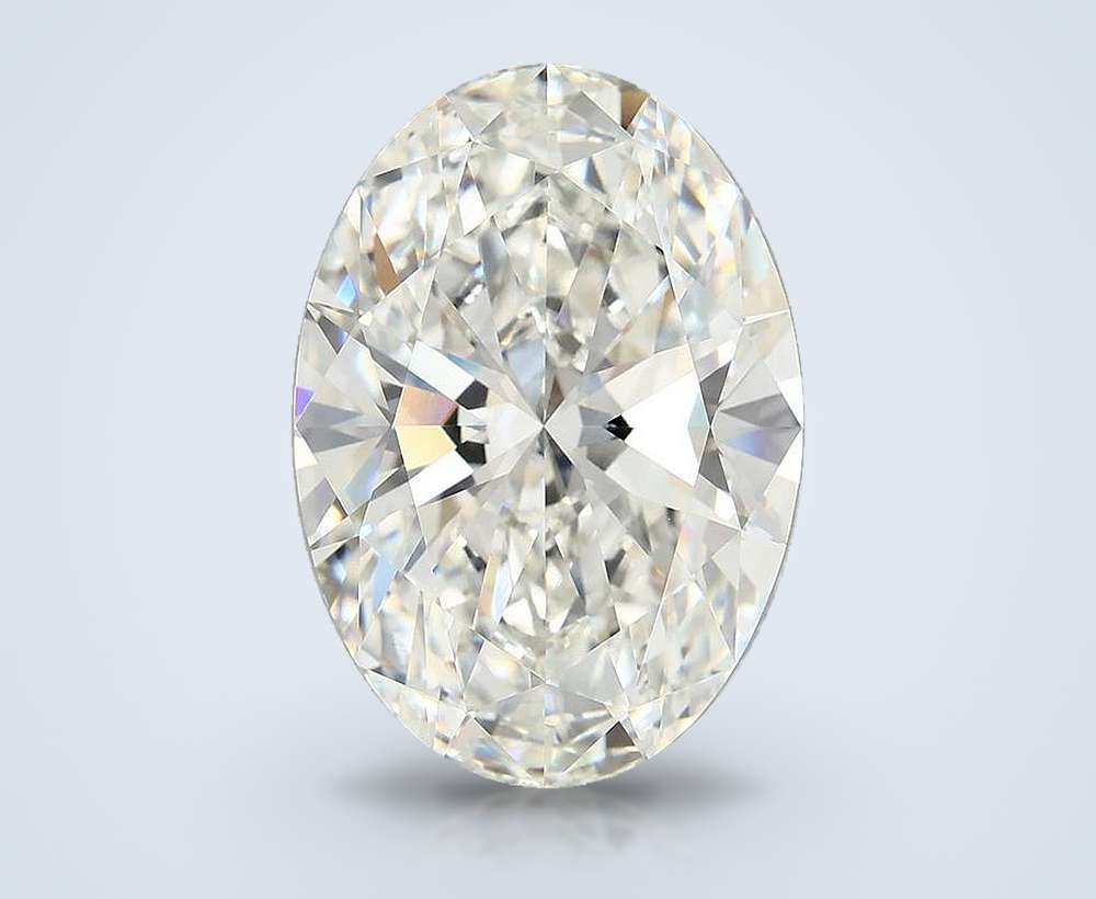 9.42 Carat Oval Lab Diamond