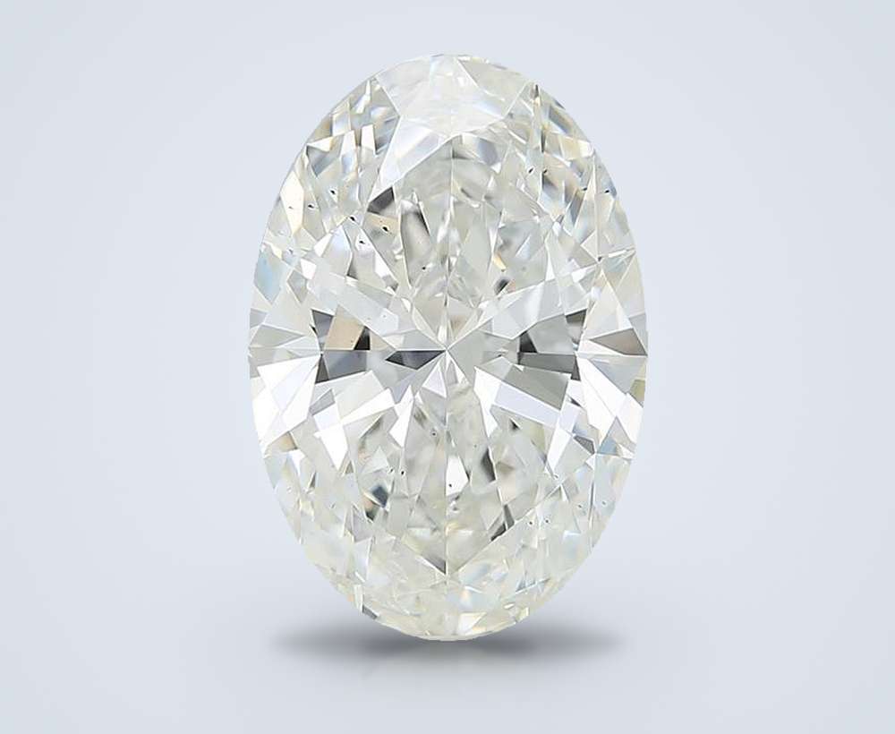 6.31 Carat Oval Lab Diamond