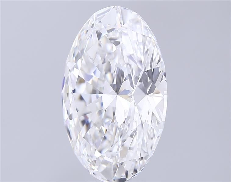 11.02ct E VS1 Rare Carat Ideal Cut Oval Lab Grown Diamond