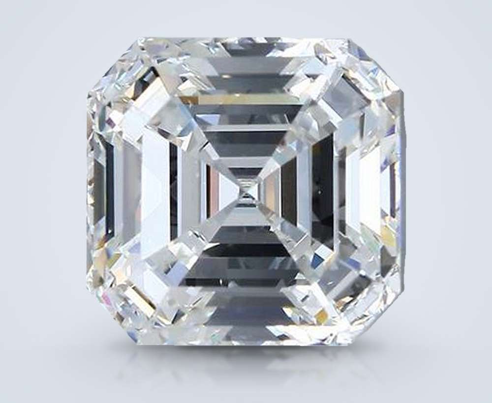 5.20 Carat Asscher Natural Diamond