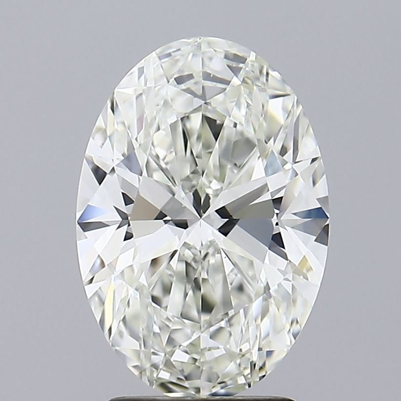 2.70ct I VS1 Rare Carat Ideal Cut Oval Lab Grown Diamond