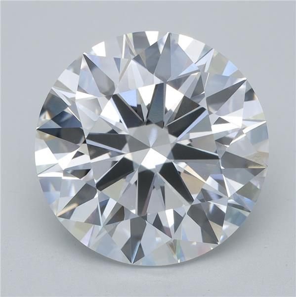 5.89ct E VVS1 Rare Carat Ideal Cut Round Lab Grown Diamond