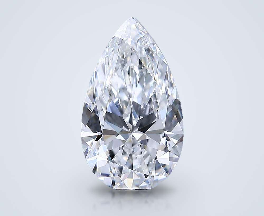 2.74 Carat Pear Lab Diamond