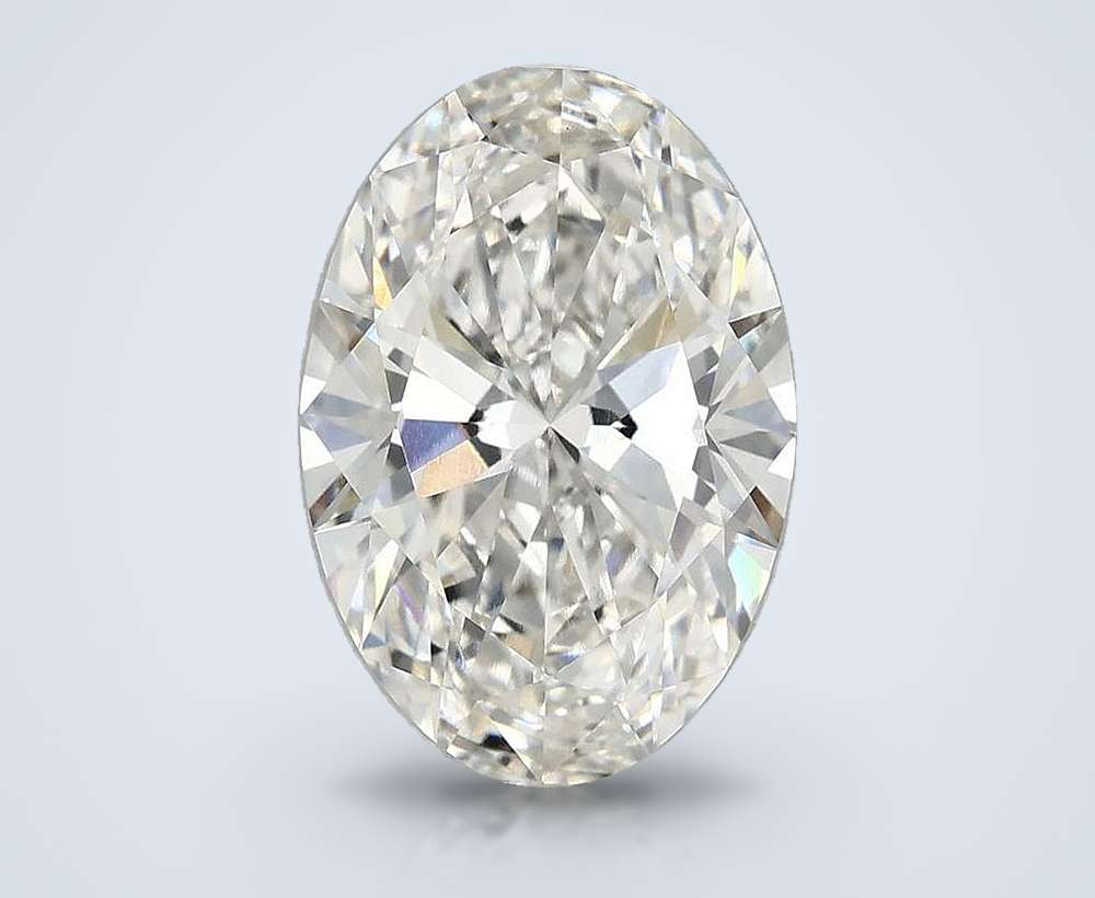 3.88 Carat Oval Lab Diamond