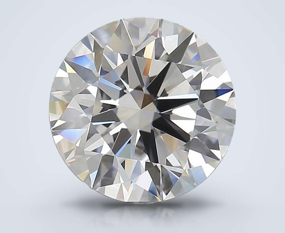 4.00 Carat Round Lab Diamond