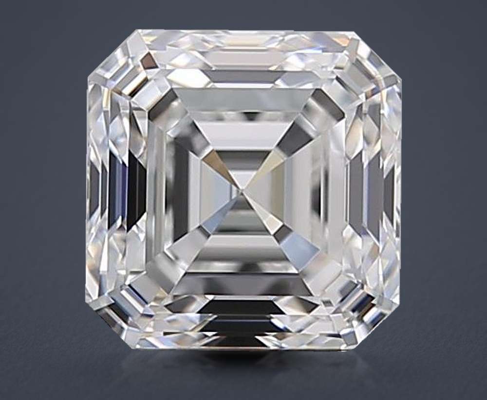 1.50 Carat Asscher Natural Diamond