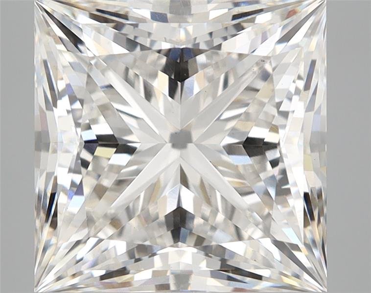 6.45ct G VS1 Rare Carat Ideal Cut Princess Lab Grown Diamond