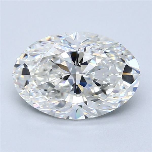 2.01ct H SI1 Very Good Cut Oval Diamond