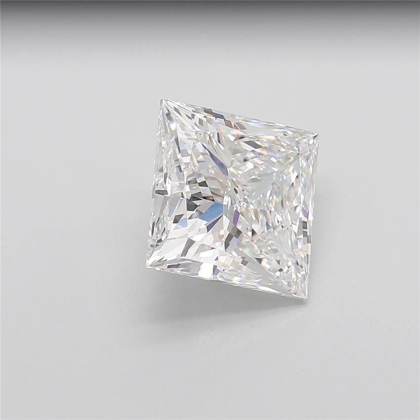 10.66ct F VVS2 Rare Carat Ideal Cut Princess Lab Grown Diamond