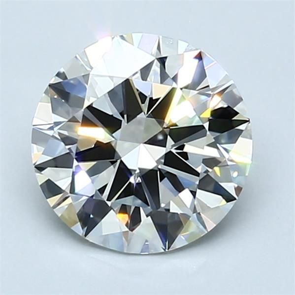 1.90ct F VVS1 Rare Carat Ideal Cut Round Diamond