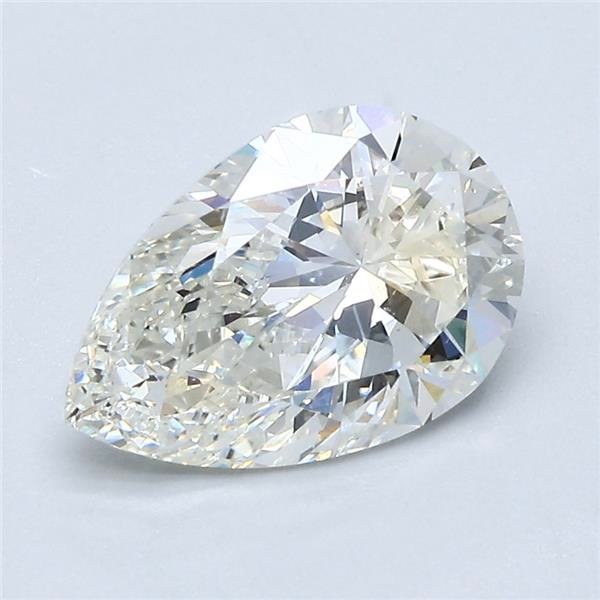 2.00ct I SI1 Rare Carat Ideal Cut Pear Diamond