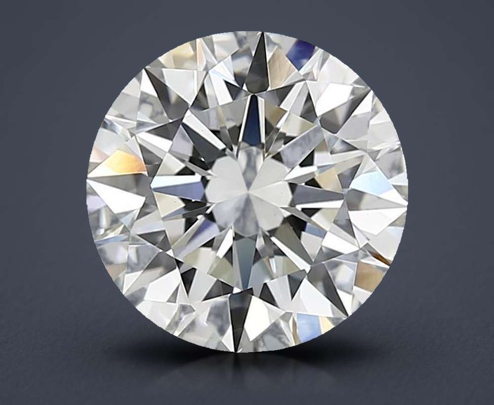 2.92 Carat Round Lab Diamond