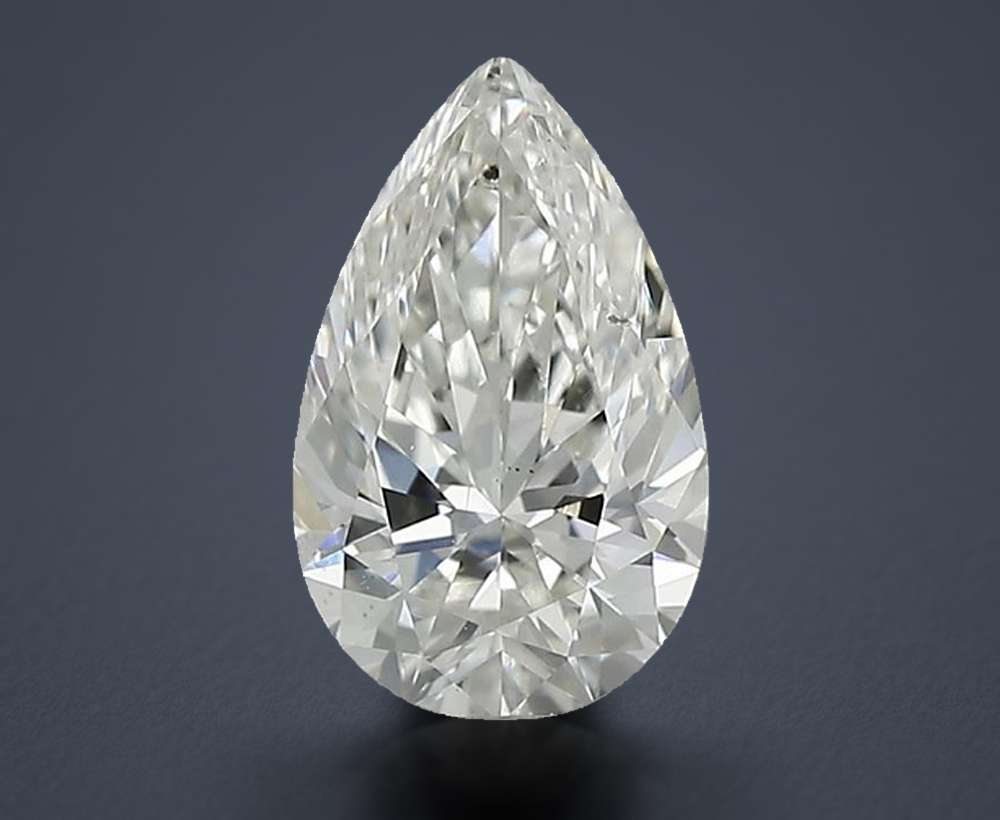 0.60 Carat Pear Natural Diamond