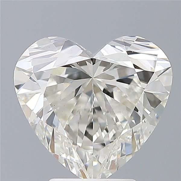 3.43ct G VS1 Rare Carat Ideal Cut Heart Lab Grown Diamond