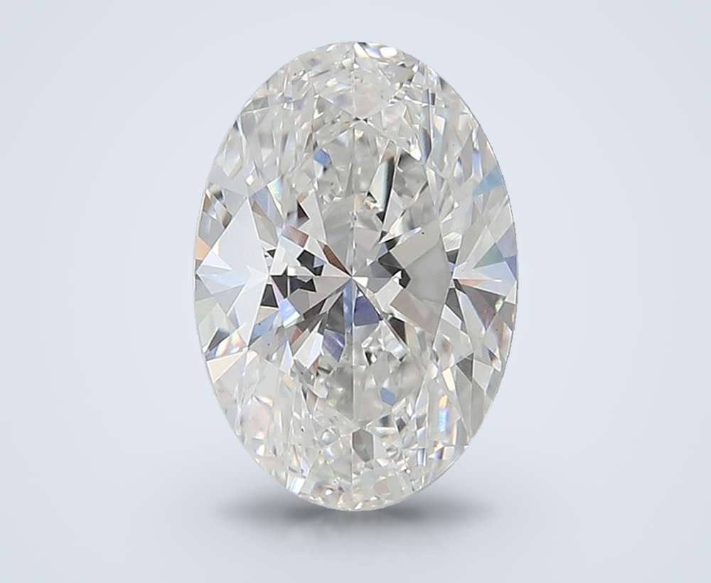 3.00 Carat Oval Lab Diamond