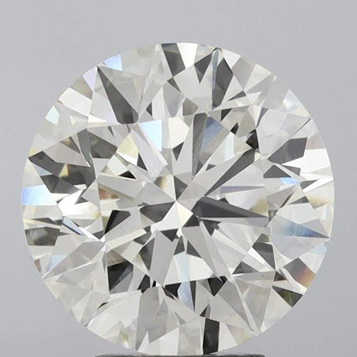 6.06ct J VS1 Rare Carat Ideal Cut Round Lab Grown Diamond