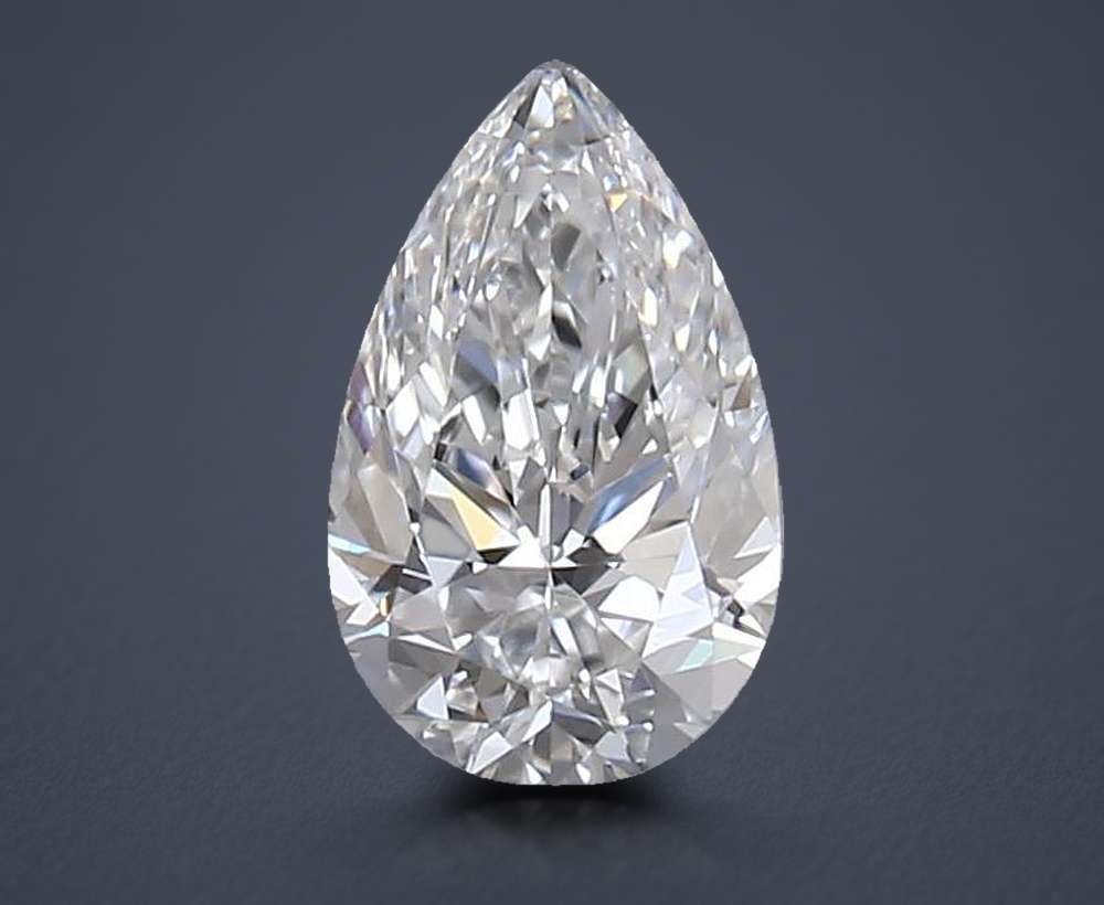 0.40 Carat Pear Natural Diamond